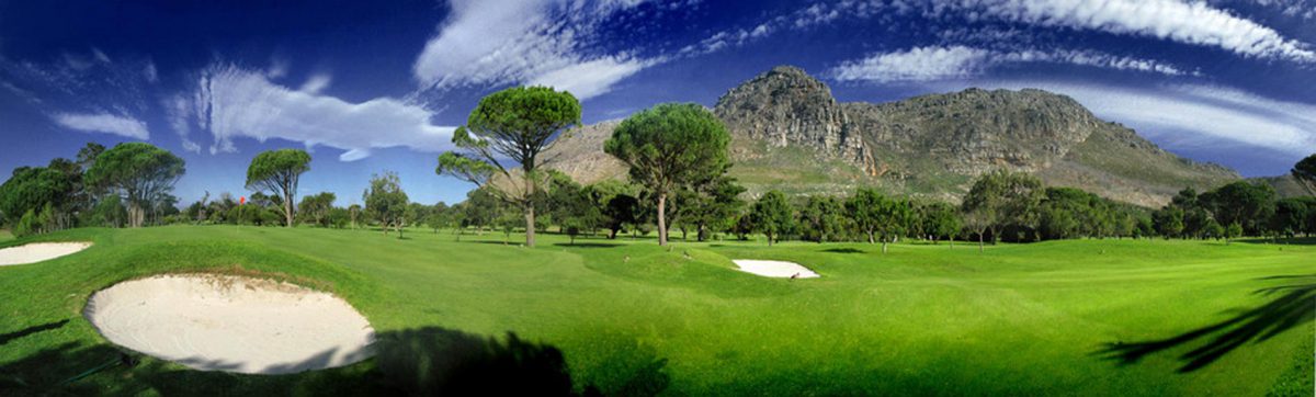 Golf courses in Cape Town.