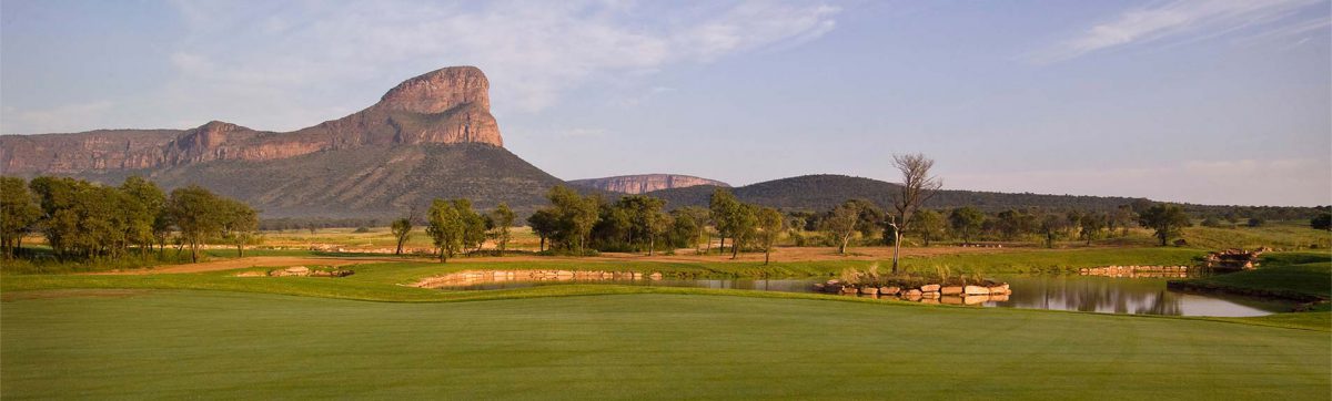 Legend Signature course fairway with Hanglip Mountain.