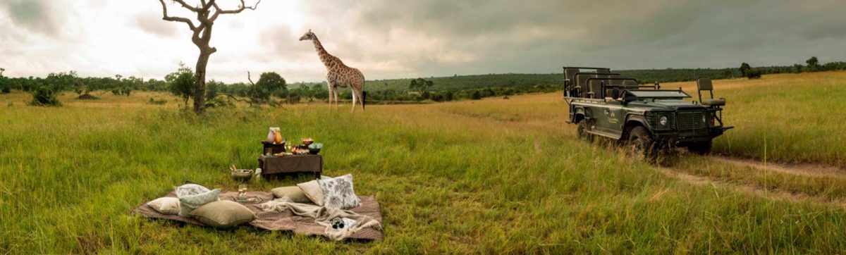 Safari lodges in the Kruger region.