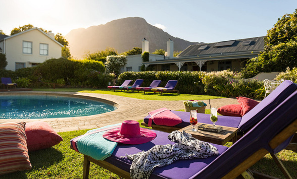 Gourmet food and accommodation in the Cape Winelands.