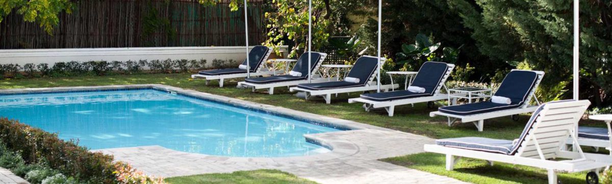 Swimming pool at River Manor Country House