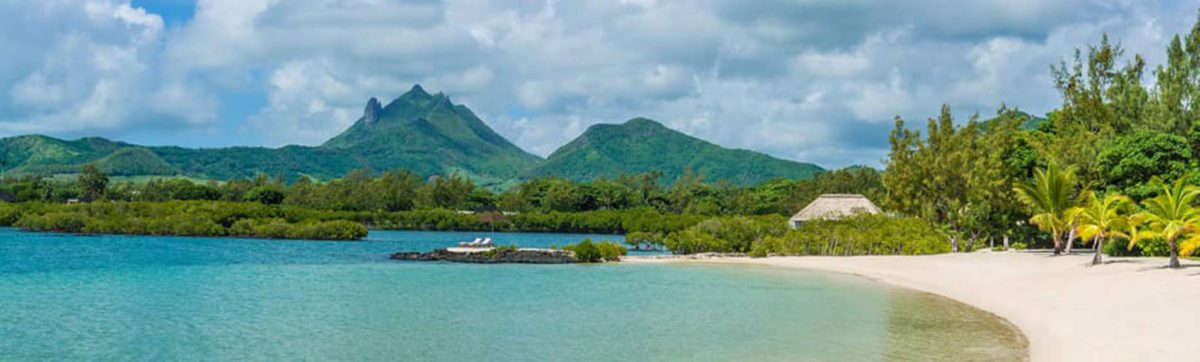 views across the bay of the Anahita Resort